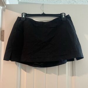 Black mini skirt by Princess Polly